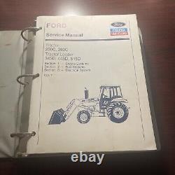 Ford New Holland 250C 260C Tractor 345D 445D 545D Loader Service Repair Manual