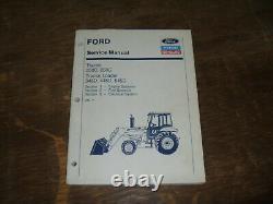 Ford New Holland 345D 445D 545D Tractor Loader Engine Elec Service Repair Manual