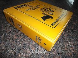 Ford New Holland 455 Tractor Loader Backhoe Service Shop Repair Manual