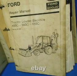 Ford New Holland 455C 555C 655C Tractor Loader Backhoe Service Manual