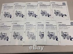 Ford New Holland 455D, 555D, 575D, 655D, 675D Tractor Loader Backhoe Service Manual