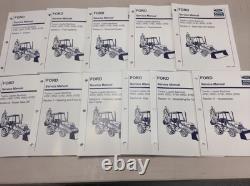 Ford New Holland 455D, 555D, 575D, 655D, 675D Tractor Loader Backhoe Service Manual