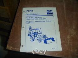Ford New Holland 455D Tractor Loader Backhoe Hydraulic Service Repair Manual