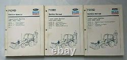 Ford, New Holland 455c, 555c, 655c Tractor Loader Backhoe Service Manual