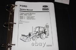 Ford New Holland 455c 555c 655c Tractor Loader Backhoe Service Manual