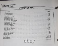 Ford New Holland 550 555 555a 555b 655a 655 Loader Backhoe Parts Manual Book