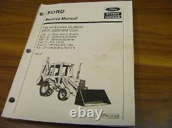 Ford New Holland 555A 555B 655A Tractor Loader Backhoe Vol 2 Axle Service Manual