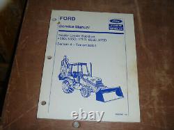 Ford New Holland 675D Tractor Loader Backhoe Transmission Service Repair Manual