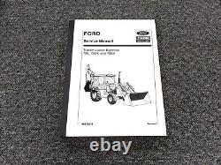 Ford New Holland 755 755A 755B Tractor Loader Backhoe Shop Service Repair Manual