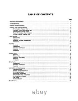 Ford New Holland CL30, CL40 Compact Loader Service Manual Repair Shop Book