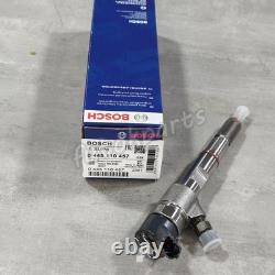 Fuel Injector 0445110457 5801376566 for CASE New Holland Tractor Loader F5H 3.4L