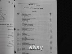 GENUINE New Holland L160 L170 Skid Steer Loader Tractor Service Repair Manual