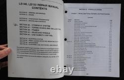 GENUINE New Holland LS140 LS150 Skid Steer Loader Workshop Service Repair Manual