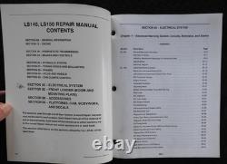 GENUINE New Holland LS140 LS150 Skid Steer Loader Workshop Service Repair Manual