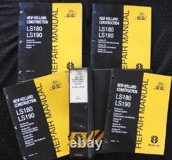 GENUINE New Holland LS180 LS190 Skid Steer Loader Workshop Service Repair Manual