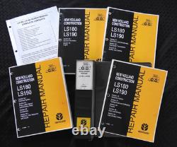 GENUINE New Holland LS180 LS190 Skid Steer Loader Workshop Service Repair Manual