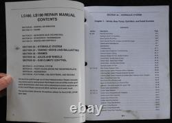 GENUINE New Holland LS180 LS190 Skid Steer Loader Workshop Service Repair Manual