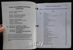 GENUINE New Holland LS180 LS190 Skid Steer Loader Workshop Service Repair Manual