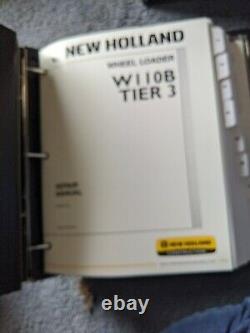 Genuine Original New Holland W110B Wheel Loader Repair Shop Service Manual