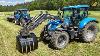 Grasernte 2023 Gewickelte Rundballen Verladen New Holland Traktoren U0026 Presse Futter F R Milchk He