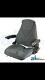 Gray Cloth Tractor Seat For Kubota Cub Cadet Tractor Lawn Loader Forklift NH JD