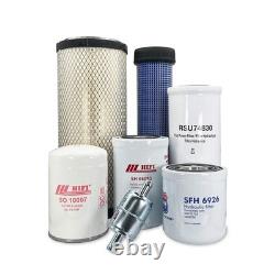 HERO Maintenance Filter Kit For New Holland LV80 Tractor Loader (03/02 02/08)