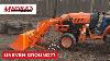 How To Attach And Remove A Loader On Uneven Ground