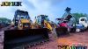 Jcb 3dx Eco Loading Mud New Holland 3630 Mahindra Arjun Novo 605 With Trolley Pulling Full Power