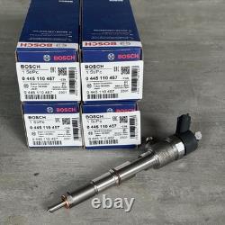 NEW 4PCS 0445110457 Fuel Injector for CASE New Holland Tractor Loader 5801376566