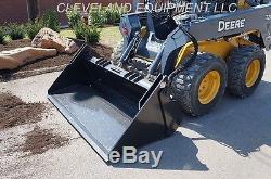 NEW 60 HD 6-IN-1 COMBINATION BUCKET Skid Steer Loader Attachment Holland 4-IN-1