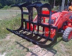 NEW 60 LD ROOT GRAPPLE ATTACHMENT Tractor Loader Bucket Rake Kubota Mahindra 5