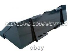 NEW 60 LOW PROFILE CONSTRUCTION BUCKET for Bobcat Skid Steer Loader Attachment