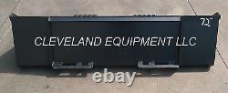NEW 66 TOOTH BUCKET Low Profile Skid Steer Loader Attachment Teeth Holland Gehl