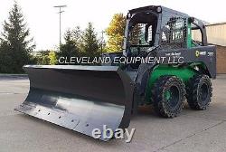 NEW 72 HD SNOW PLOW ATTACHMENT Skid-Steer Loader Angle Blade John Deere Case 6