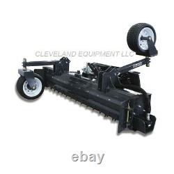 NEW 90 VIRNIG POWER RAKE SOIL CONDITIONER Bobcat Cat Case Skid Steer Loader