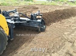 NEW 90 VIRNIG POWER RAKE SOIL CONDITIONER Bobcat Cat Case Skid Steer Loader