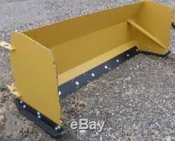NEW 96 SKID STEER/TRACTOR LOADER SNOW BOX PUSHER PLOW BLADE bobcat, holland 8