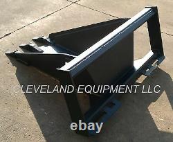 NEW HD STUMP BUCKET ATTACHMENT Skid Steer Loader Utility Tree Spade Scoop Trench