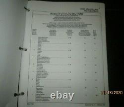 NEW HOLLAND 555C 655C 555D 575D 655D 675D Backhoe Loader Parts Manual Catalog