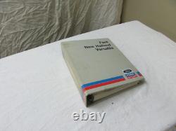 NEW HOLLAND FORD 345C 445C 545C Tractor Loader Dealer Repair MANUAL # SE4281
