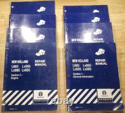 NEW HOLLAND L865 Lx865 Lx885 Lx985 SKID STEER SERVICE REPAIR WORKSHOP MANUAL
