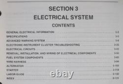 NEW HOLLAND L865 Lx865 Lx885 SKID STEER ELECTRICAL SERVICE REPAIR SHOP MANUAL