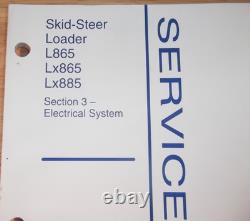 NEW HOLLAND L865 Lx865 Lx885 SKID STEER ELECTRICAL SERVICE REPAIR SHOP MANUAL