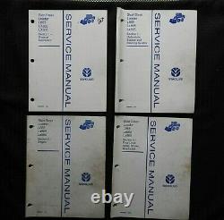 NEW HOLLAND L865 Lx865 Lx885 SKID STEER LOADER SERVICE MANUAL PARTIAL SET ENGINE