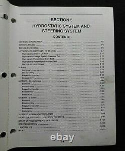 NEW HOLLAND L865 Lx865 Lx885 SKID STEER LOADER SERVICE MANUAL PARTIAL SET ENGINE