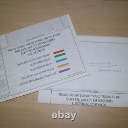 NEW HOLLAND SR220 SR250 SV250 SV300 TR320 TV380 TIER 4 LOADER Schematic Manual