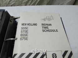 NEW HOLLAND Series E 555 575 655 675 TLB Dealer Shop MANUAL # 40057540