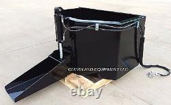 NEW HYDRAULIC CONCRETE BUCKET ATTACHMENT Skid-Steer Track Loader Case Volvo JCB