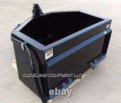 NEW HYDRAULIC CONCRETE BUCKET ATTACHMENT Skid-Steer Track Loader Case Volvo JCB