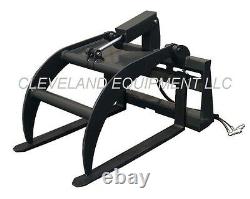 NEW PALLET FORK GRAPPLE Skid Steer Loader Attachment Bobcat John Deere Holland